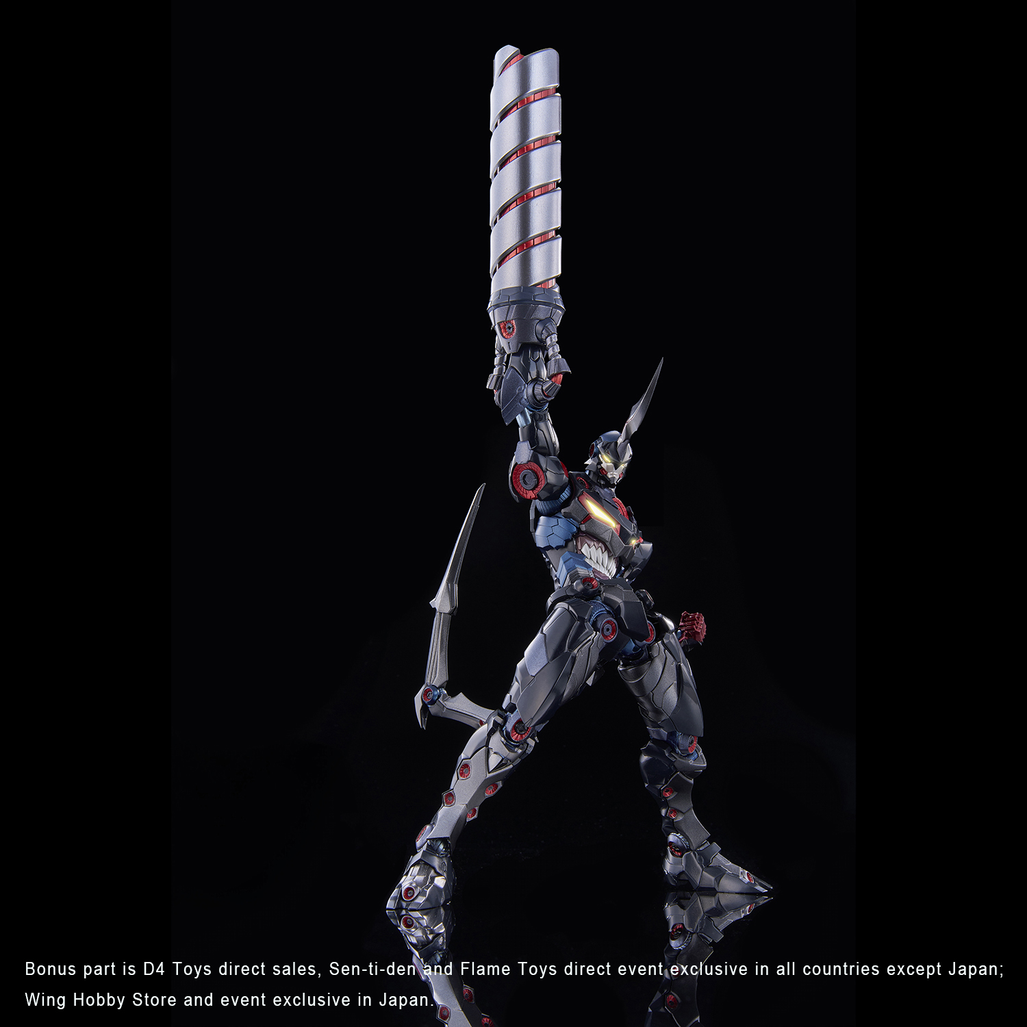 [Kuro Kara Kuri] Lazengann (D4 TOYS Limited with bonus parts)